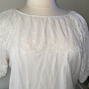 White Summer Blouse